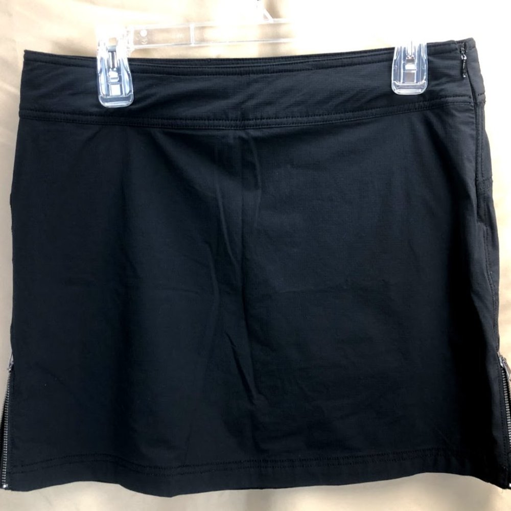 Athleta Jenner Black Skort Attached Briefs 8